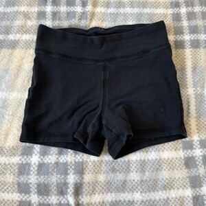 Girls size 8 old navy black spandex